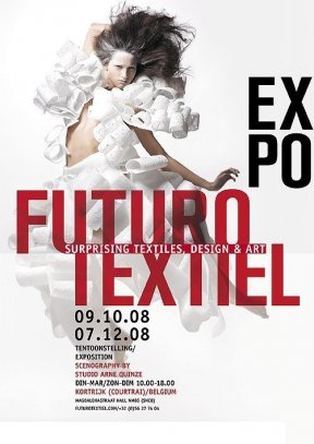 Futurotextiel, Kortrijk, Belgium, 2008, poster