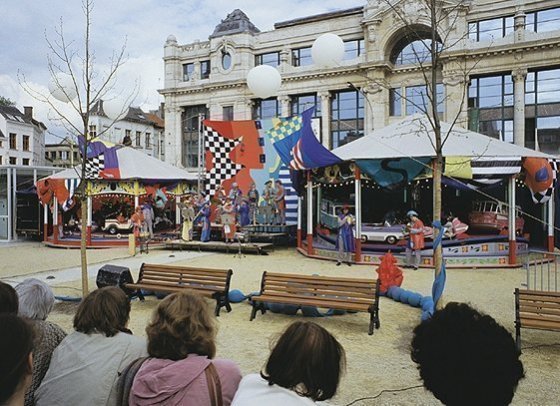 Concert draaimolens,1993, Piet Slangen, Antwerpen '93, Belgium