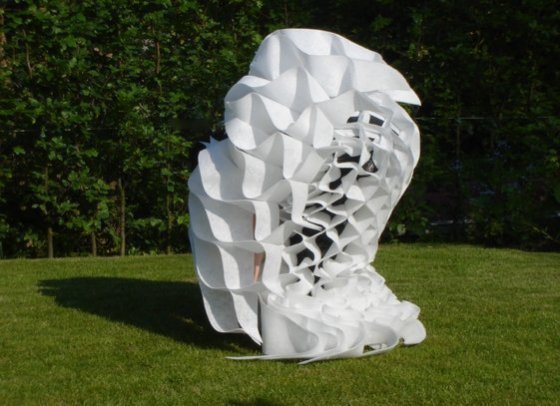 '2D-3D', 2008, Kunst Op Kamers, dance performance, De Rijp, The Netherlands