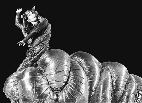 Costume, inflated, 1991, coated polyamide